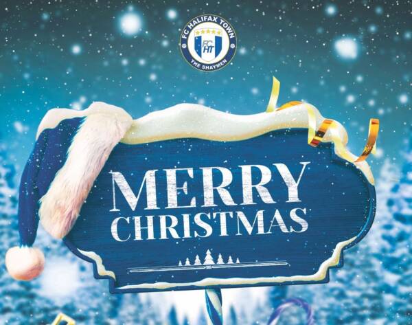 Merry Christmas From FC Halifax Town image
