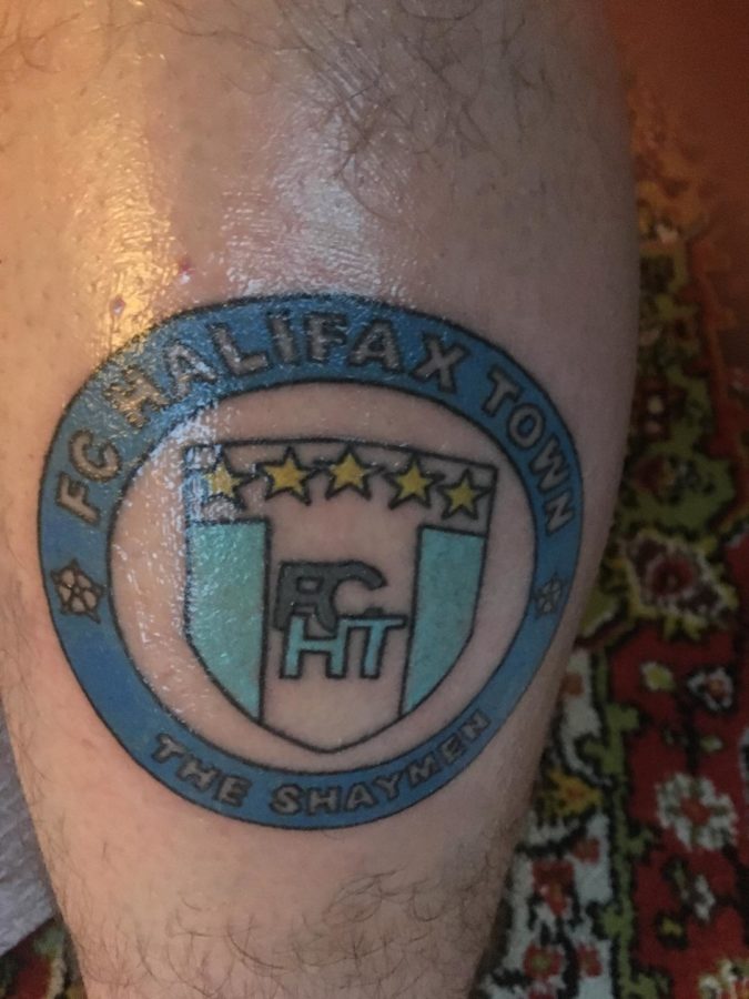 The Man With The Halifax Tattoo FC Halifax Town