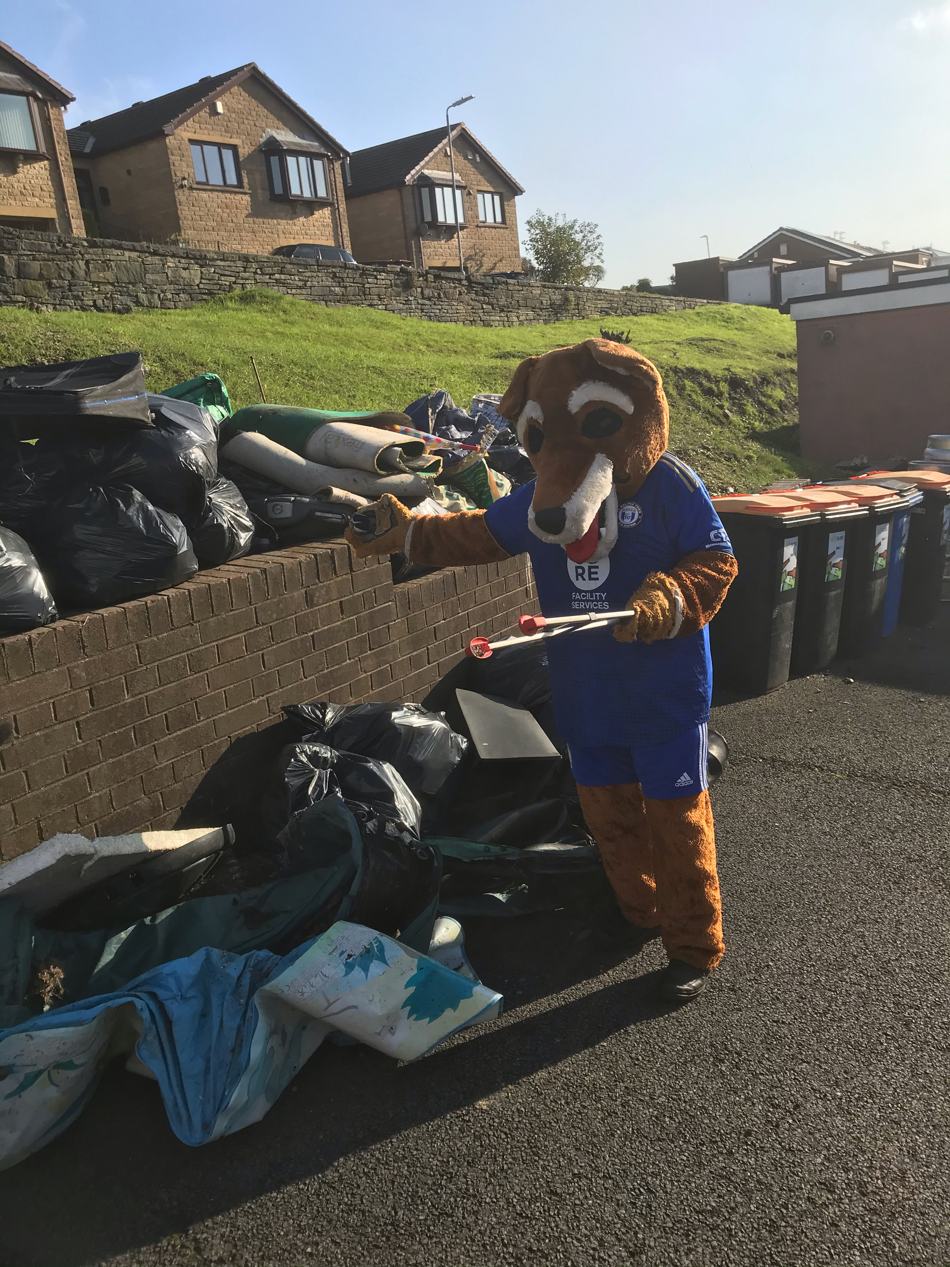 Freddy The Fox Out In The Community image