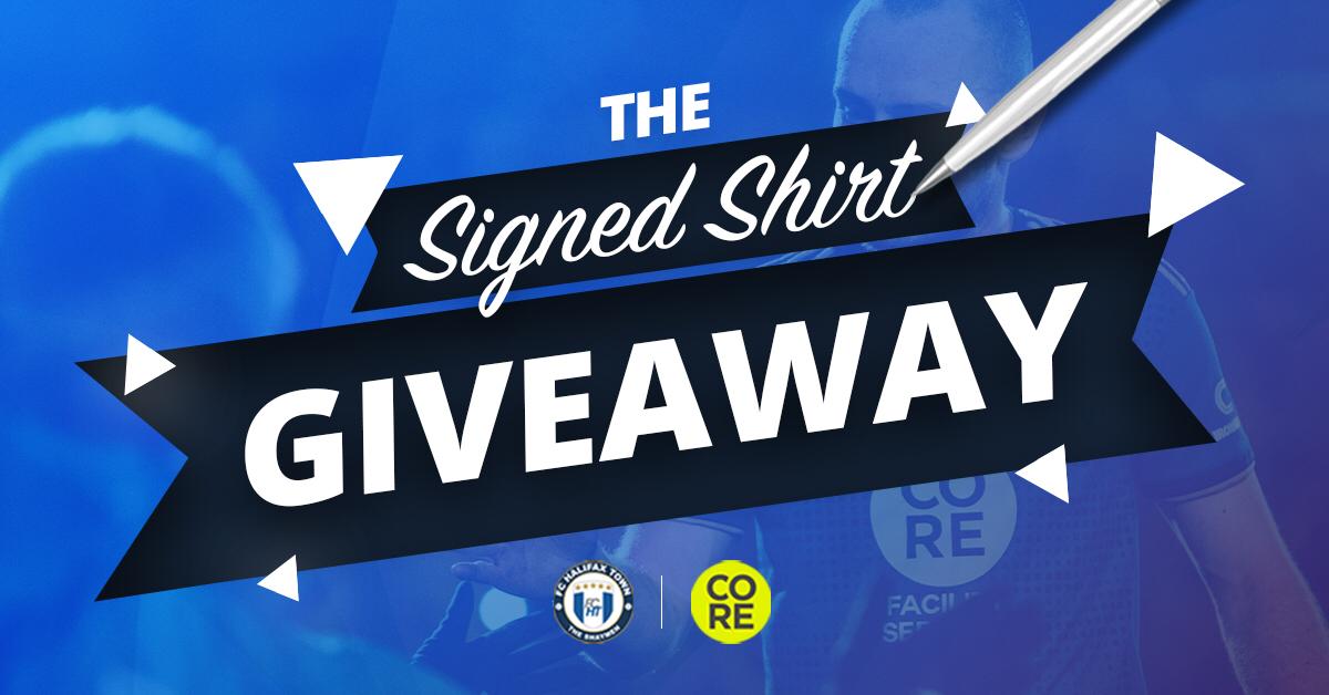 The Signed Shirt Giveaway image