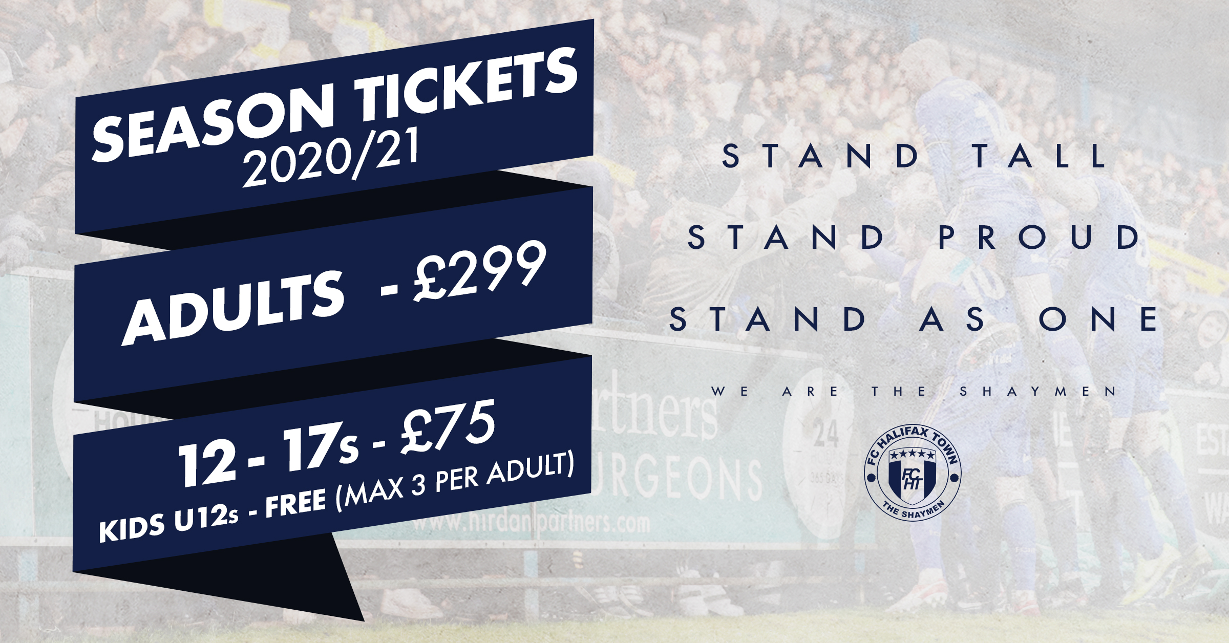 2020-21 Season Tickets On Sale