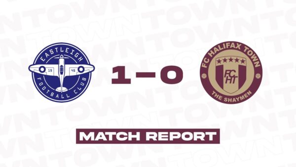 Eastleigh: Match Report image