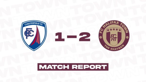 Chesterfield: Match Report image