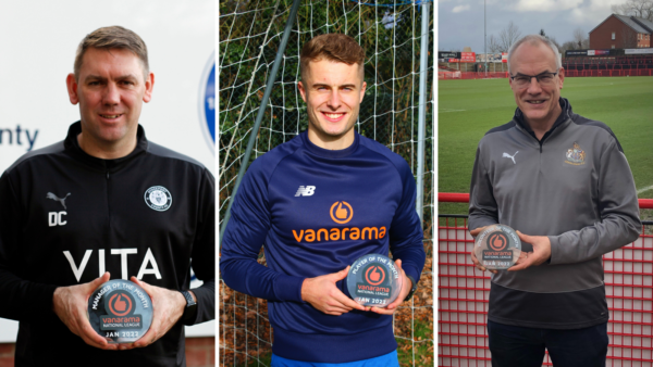 Vanarama National League January Awards image