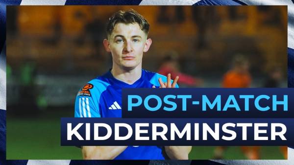Kidderminster Harriers: Max Wright Interview image