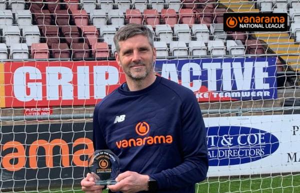 March Vanarama National League Awards image