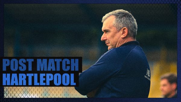 Hartlepool United: Chris Millington Interview image