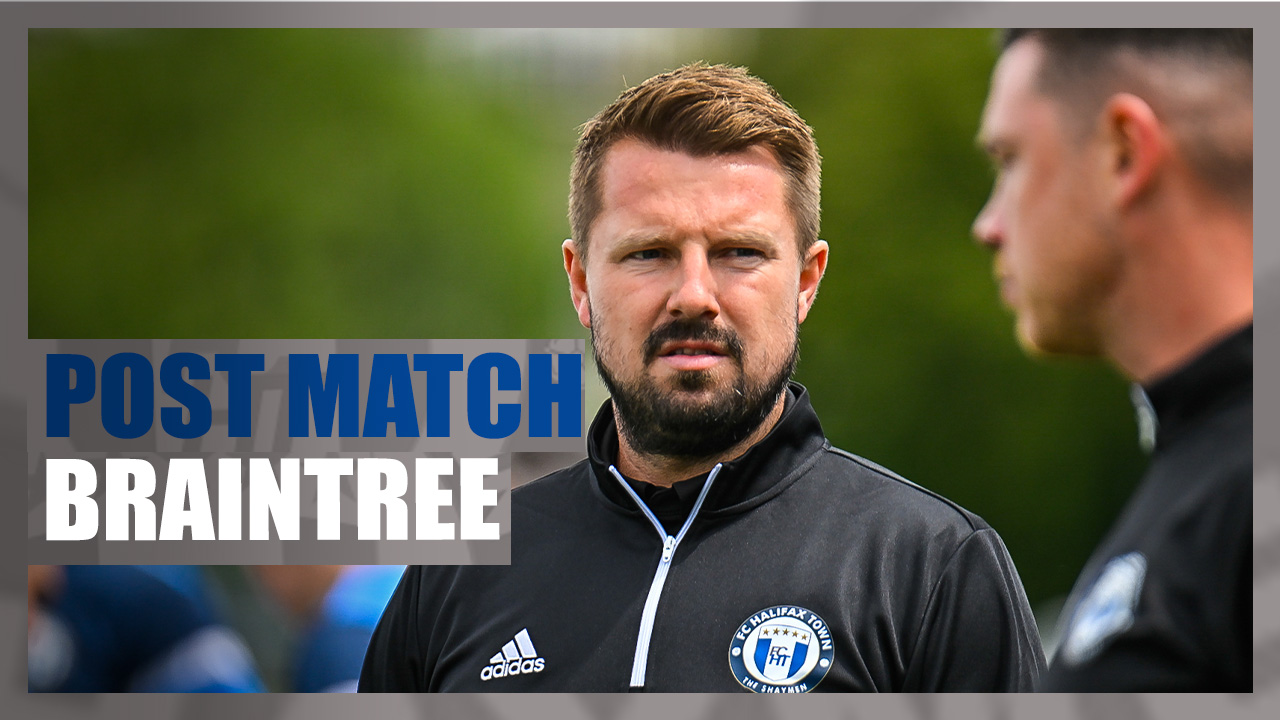 Braintree Town: Adam Lakeland Interview - FC Halifax Town