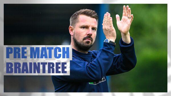 Braintree Town: Adam Lakeland Pre-Match image