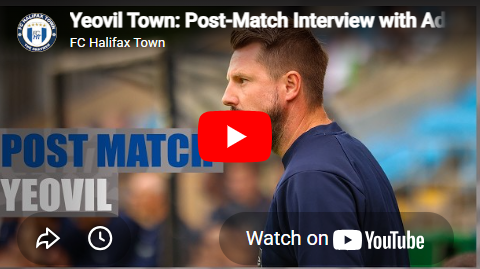 Yeovil Town: Adam Lakeland Interview image