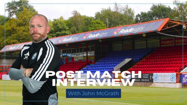 Aldershot Town: John McGrath Interview image