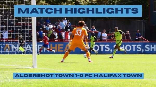 Aldershot Town: Match Highlights image
