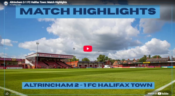 Altrincham: Match Highlights image