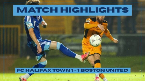 Boston United: Match Highlights image