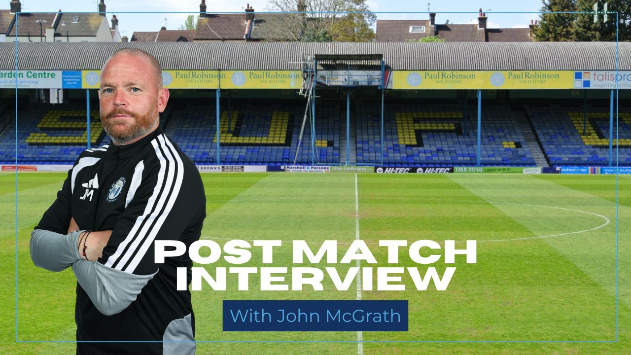 Southend United: John McGrath Interview